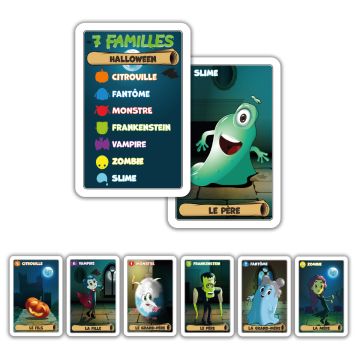 Jeu 7 Familles "Halloween"