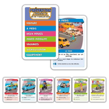 Jeu 7 Familles & Quiz "Prévention Routière"