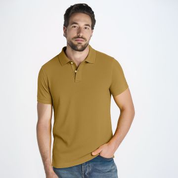 Polo homme publicitaire piqué 210 regular