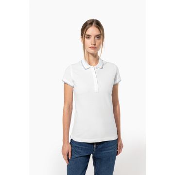 Polo pour club pub manches courtes femme