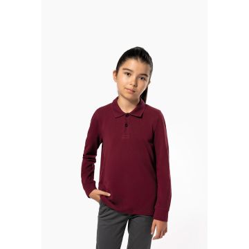 Polo Publicitaire Manches Longues Enfant