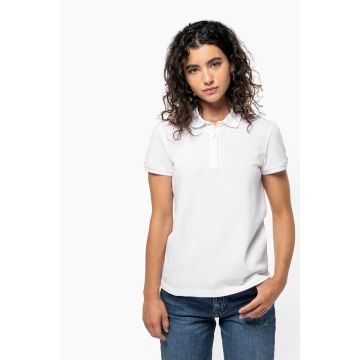 Polo publicitaire piqué manches courtes femme Fabriqué au Portugal