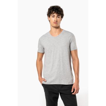 T-Shirt Publicitaire Manches Courtes Col V Homme