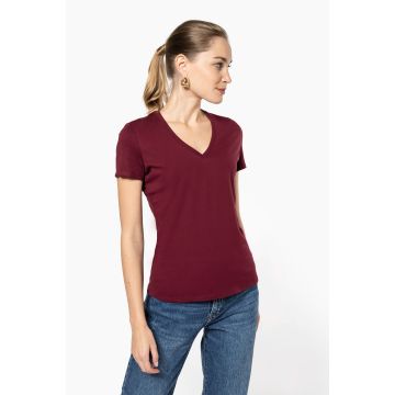 T-Shirt Publicitaire Bio150Ic Col V Femme