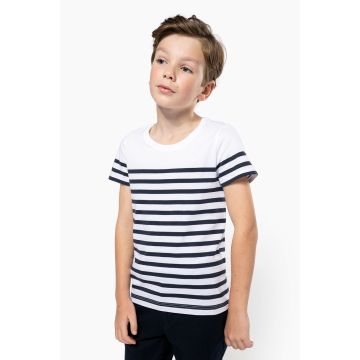 T-Shirt à marquer Marin Col Rond Bio Enfant
