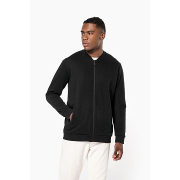 Veste Homme zippée à broder en molleton