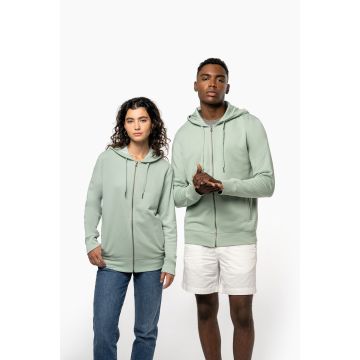 Sweat-Shirt Publicitaire French Terry Écoresponsable Zippé à Capuche Unisexe