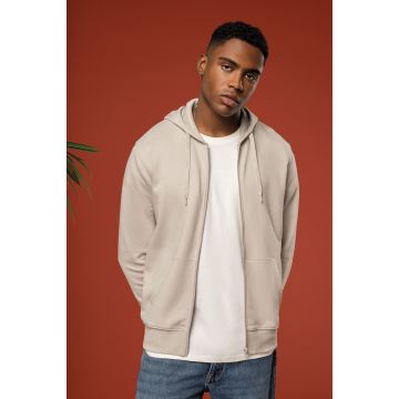 Sweat-shirt à marquer à Capuche Écoresponsable à Fermeture Éclair Homme