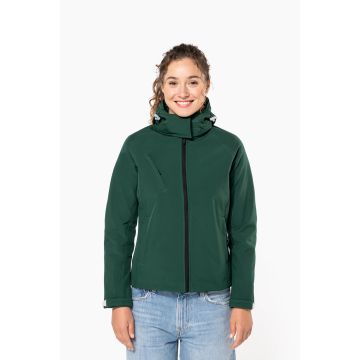 Veste Publicitaire à Personnaliser Softshell à Capuche Femme