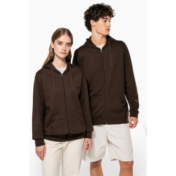 Sweat-shirt à marquer zippé capuche