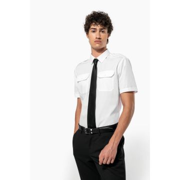 Chemise pilote manches courtes homme