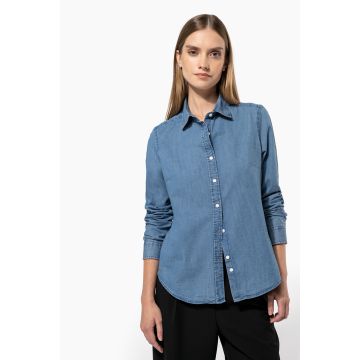 Chemise à broder Chambray femme