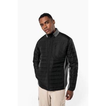 Veste publicitaire bi-matière homme