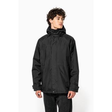 Parka Publicitaire 3 en 1 avec coupe-vent et veste polaire combinés