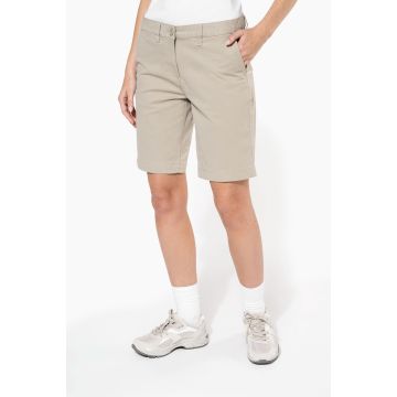 Bermuda personnalisable chino femme