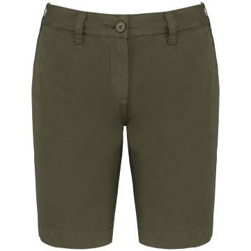 Bermuda vêtement corporate Aspect Délavé Femme