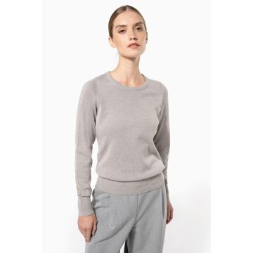 Pull à broder Col Rond Femme
