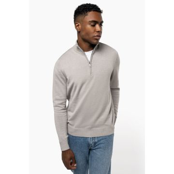 Pull à broder 1/4 zip