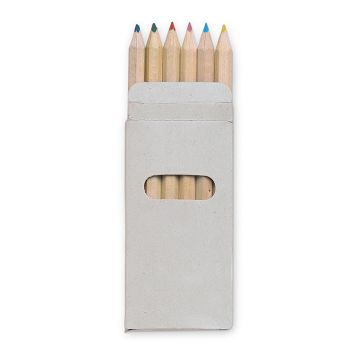 6 Crayons de couleur