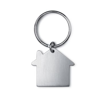 Porte clés métal maison