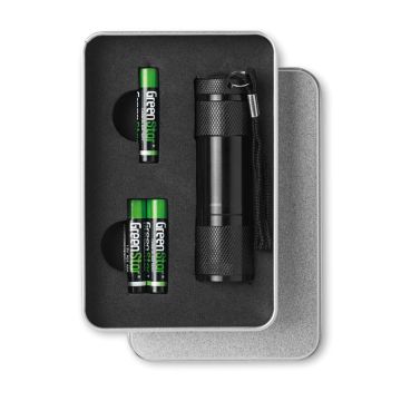 Torche puissante 9 LED à personnaliser
