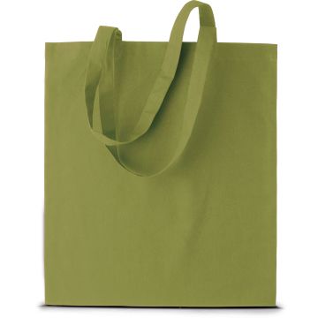 Sac shopping publicitaire écologique avec longues anses 38 x 42 cm en 130 gr/m²