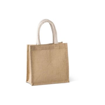 Sac Publicitaire Style Cabas en Toile de Jute Petit Modèle