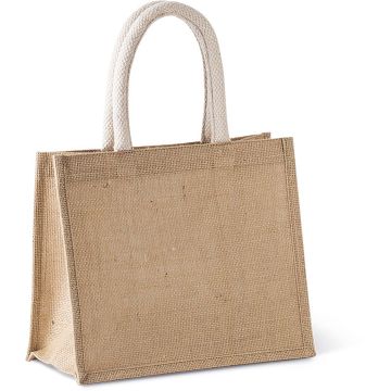 Sac Publicitaire Style Cabas en Toile de Jute Modèle Moyen