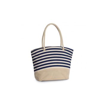 Sac Shopping Publicitaire Style Marin en Toile de Jute