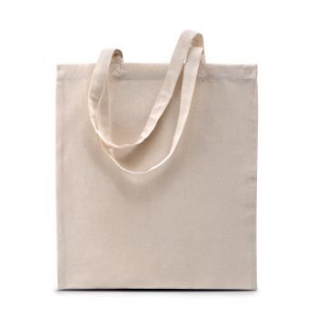 Sac Shopping Publicitaire en Coton Biologique 38 x 42 cm en 130 g/m²