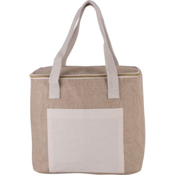 Sac Isotherme Goodies en Jute Modèle Moyen 12 L