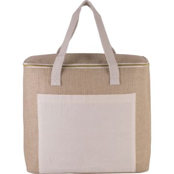 Sac Isotherme Goodies en Jute Grand Modèle 20 L
