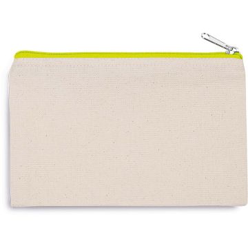 Pochette à marquer en Coton Canvas Petit Modèle
