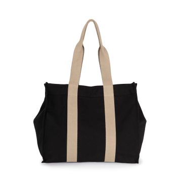 Grand Sac Shopping publicitaire à Soufflet Recyclé 44 x 22 x 38 cm en 285gr/m²