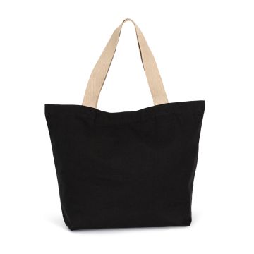 Grand Sac Shopping Recyclé publicitaire à Fond Plat 52 x 16 x 40 cm en 285gr/m²
