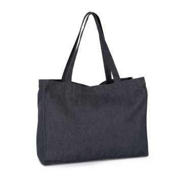 Grand Sac Shopping Publicitaire Denim 49 x 14 x 37 cm 350gr/m²