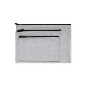 Pochette publicitaire Zippée Recyclée