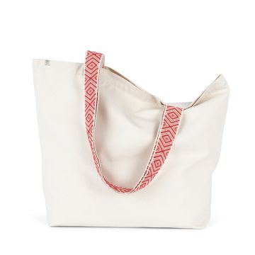 Grand sac publicitaire shopping recyclé 52 x 16 x 40 cm en 285gr/m²