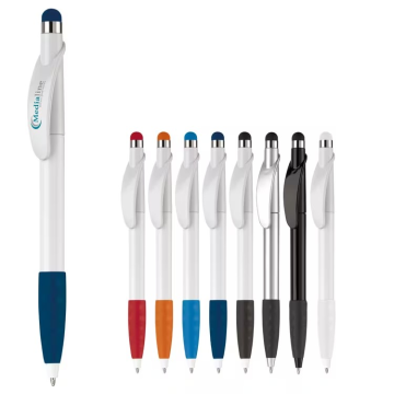 Stylo Publicitaire plastique avec stylet "Cosmo Stylus Grip"
