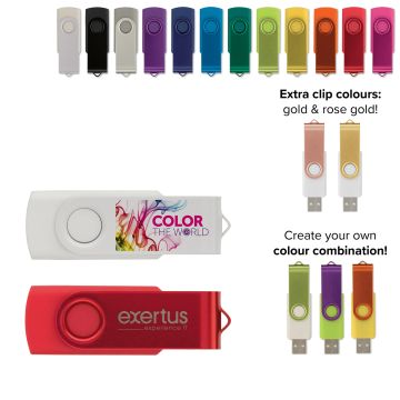 Clé USB publicitaire 8GB Flash drive Twister