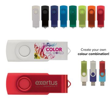 Clé USB publicitaire 16 Go de clé Twister