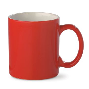 Mug publicitaire Oslo Rouge 300ml