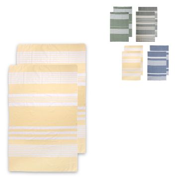 Serviette Ella hamam paquet de 2 50 x 70cm