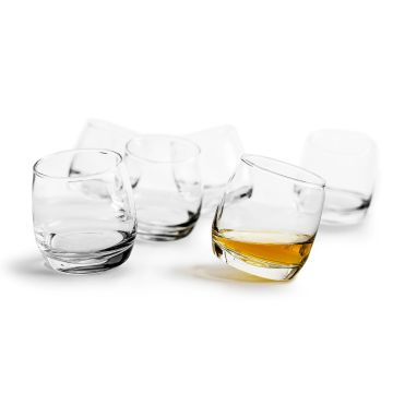 Tumblers avec base arrondie de 6 pièces 300 ml