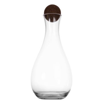 Nature Carafe à vin avec bouchon en liège 2 litre