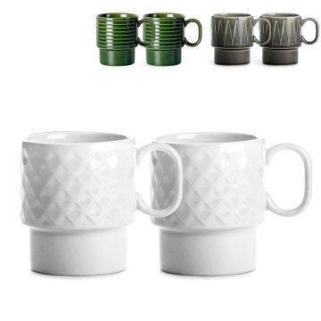 Tasse Publicitaire à café Coffee & More 2 pcs 250 ml
