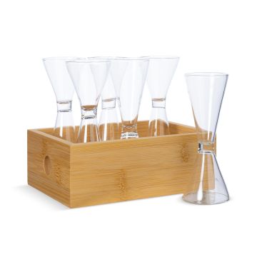 Ensemble de 6 verres à schnaps Sagaform