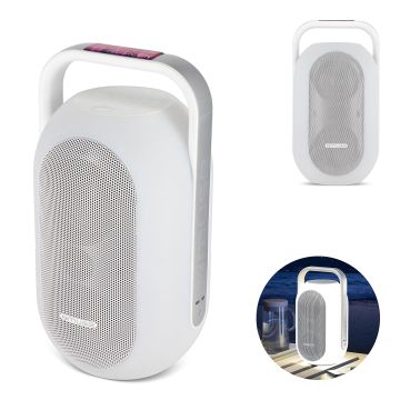 Enceinte goodies Bluetooth à lumière ambiante pour intérieur/extérieur