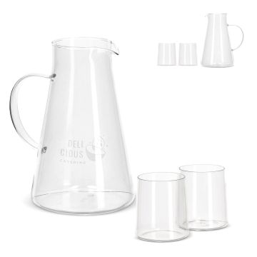 Carafe Elin avec 2 verres