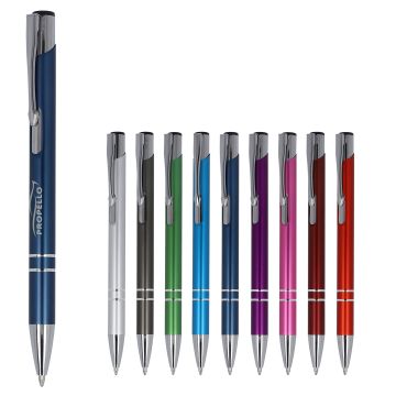 Stylo publicitaire Alicante mat, encre bleue